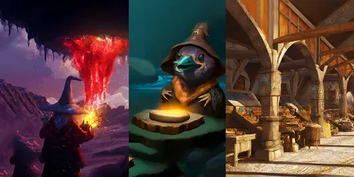 Fantasy Card Art generated by dalle