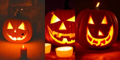 Spooky Halloween Jackolantern generated by promptbase