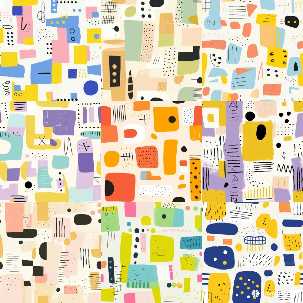 Soft Doodles Patterns