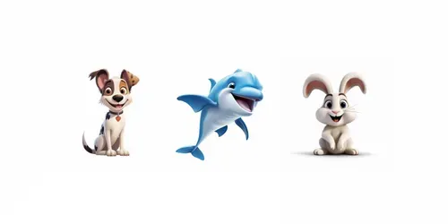 Cute Animal Portraits generated by midjourney