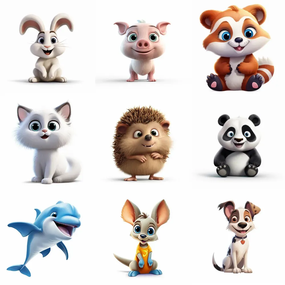 Cute Animal Portraits