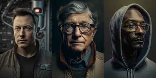 Consistent Celebrity Photographs generated by midjourney