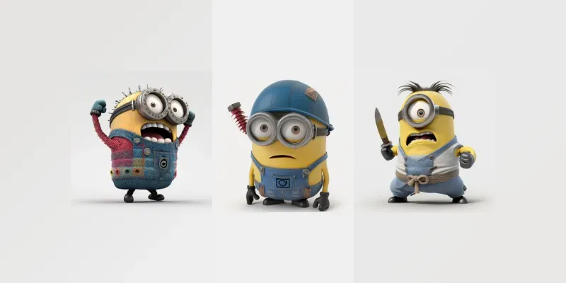 Customisable Minion Characters generated by undefined