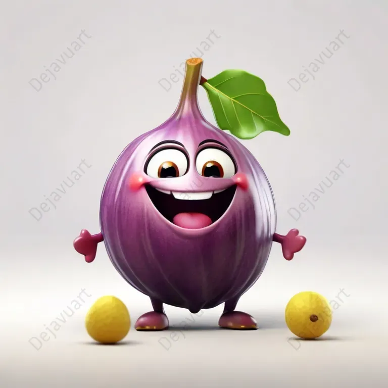 3D Animated Happy Fruits