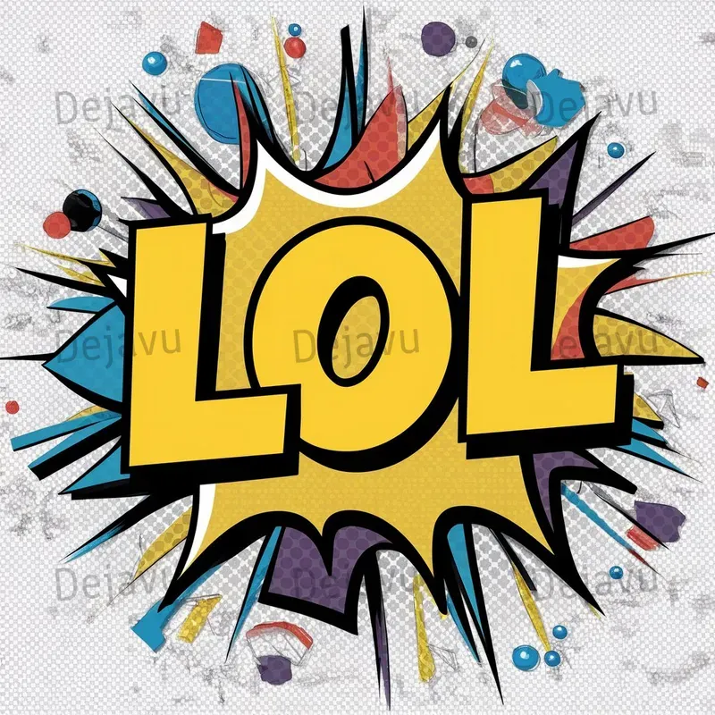 Pop Art Words Abbreviations