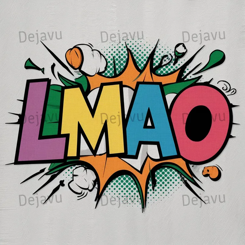 Pop Art Words Abbreviations