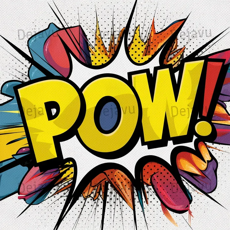 Pop Art Words Abbreviations