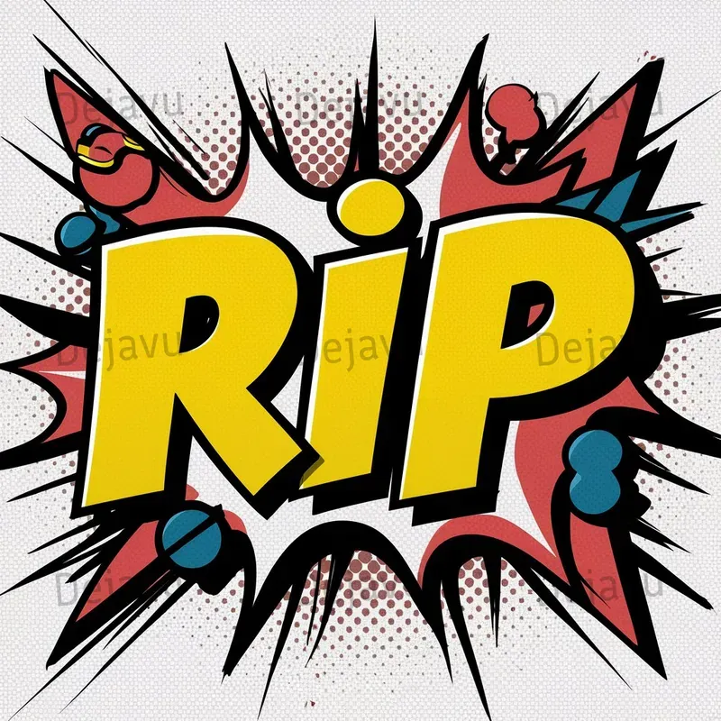 Pop Art Words Abbreviations