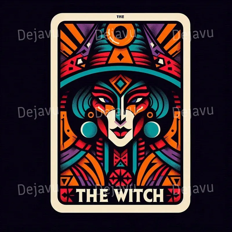 Geometric Tarot Cards