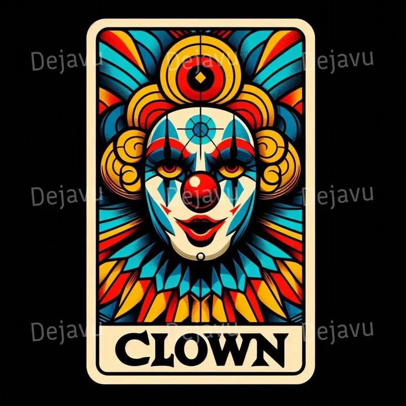 Geometric Tarot Cards
