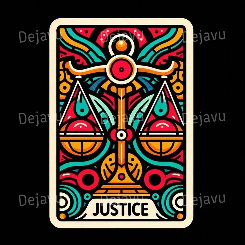 Geometric Tarot Cards