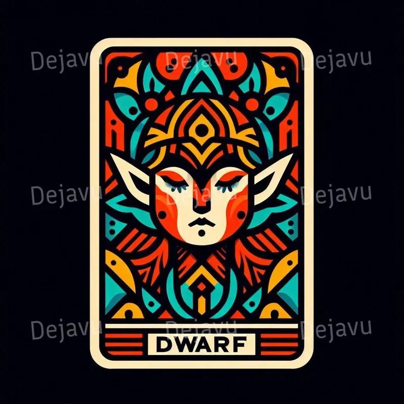 Geometric Tarot Cards