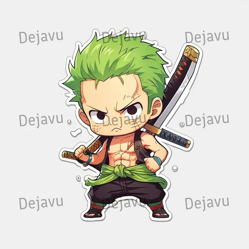 Adorable 2D Anime Stickers
