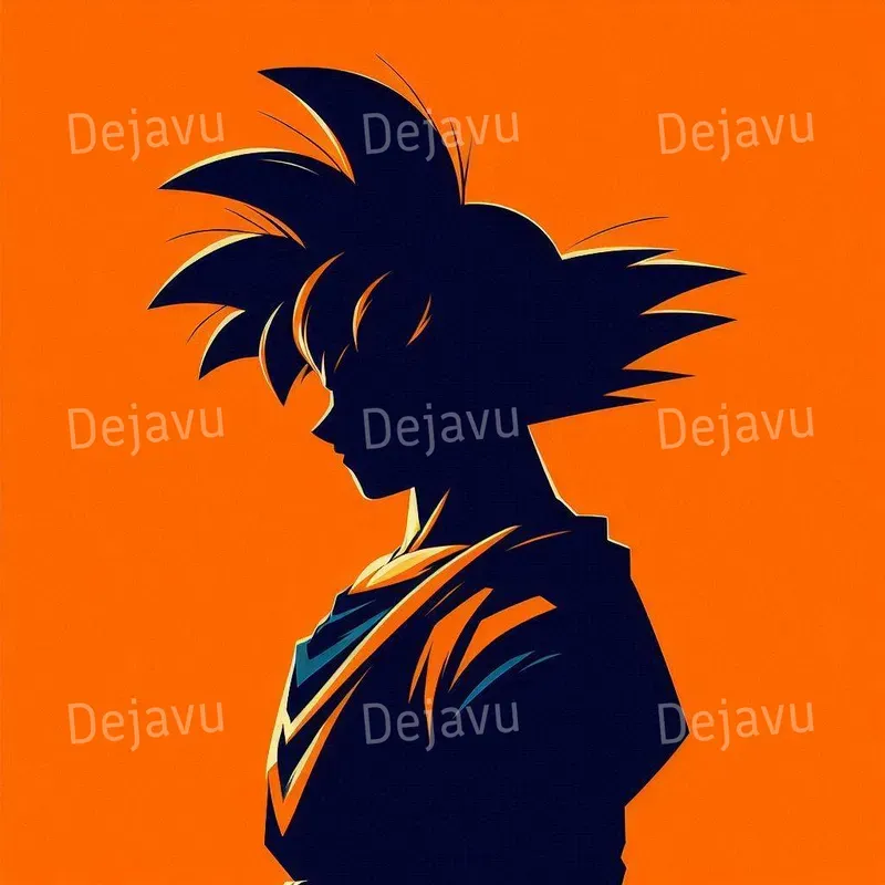 Silhouette Anime Manga Characters