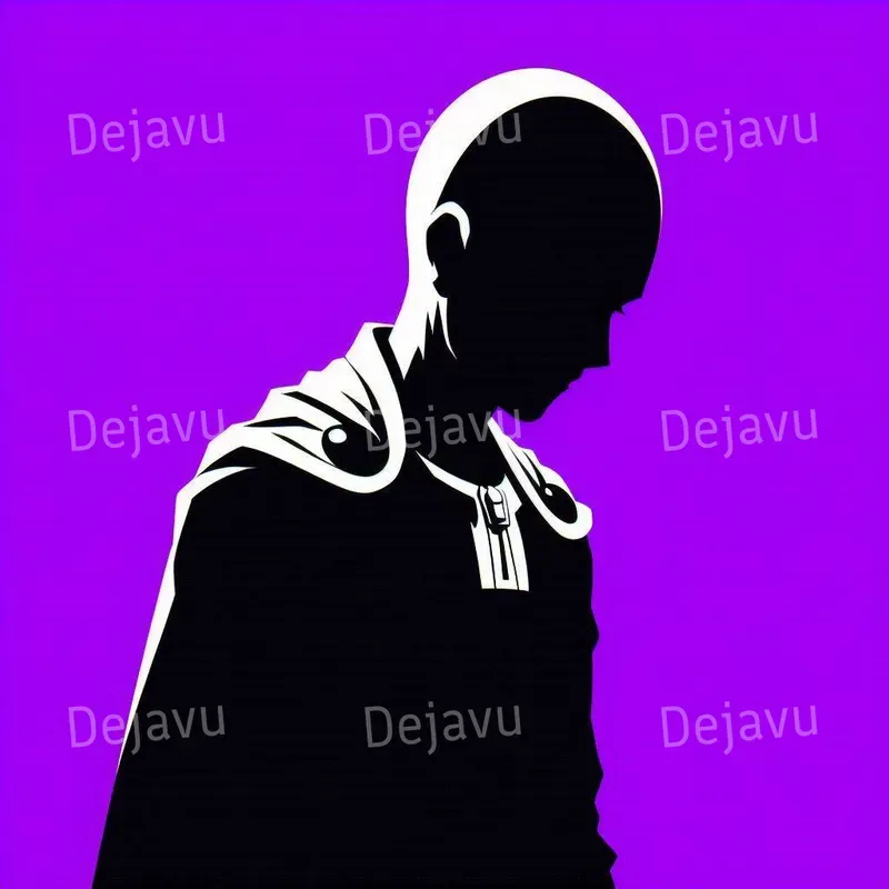 Silhouette Anime Manga Characters