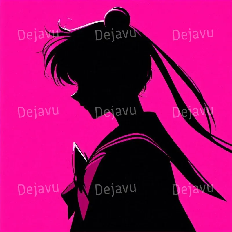 Silhouette Anime Manga Characters