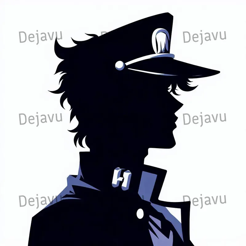 Silhouette Anime Manga Characters