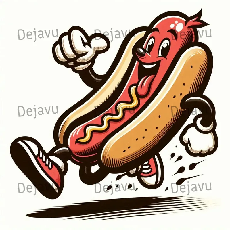 Retro 1930s Cartoon Art Style