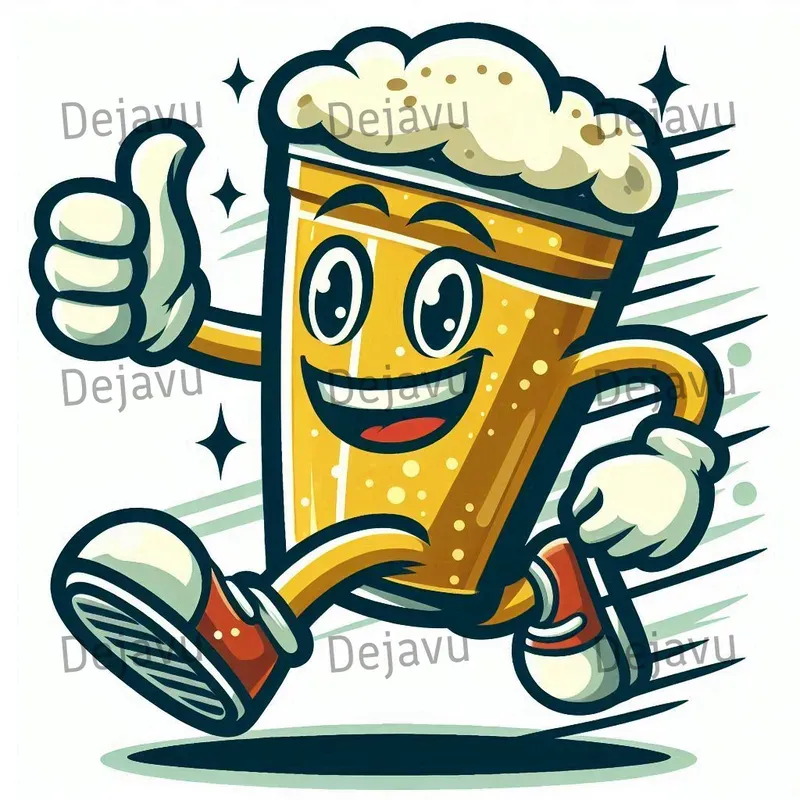 Retro 1930s Cartoon Art Style