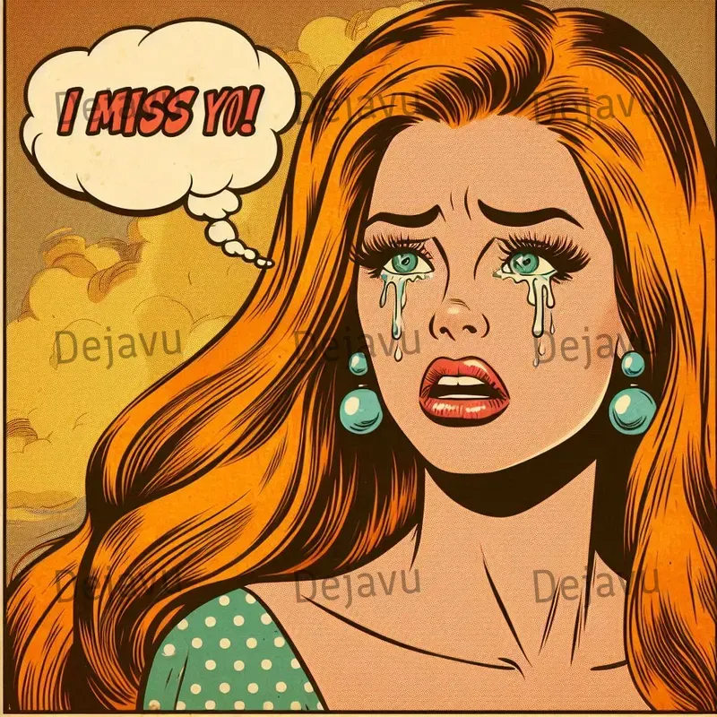 1950s Comic Books Scenes