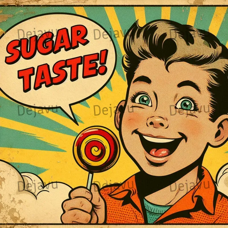 1950s Comic Books Scenes