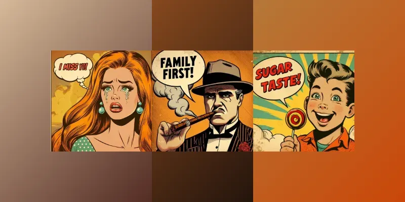 1950s Comic Books Scenes generated by undefined
