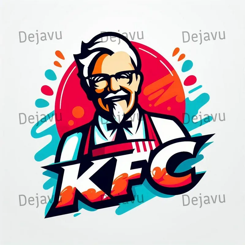Vibrant Famous Brand Mascot Logos