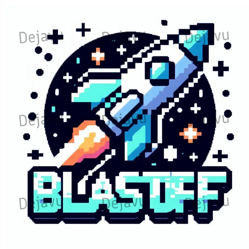 Retro Video Game Logos