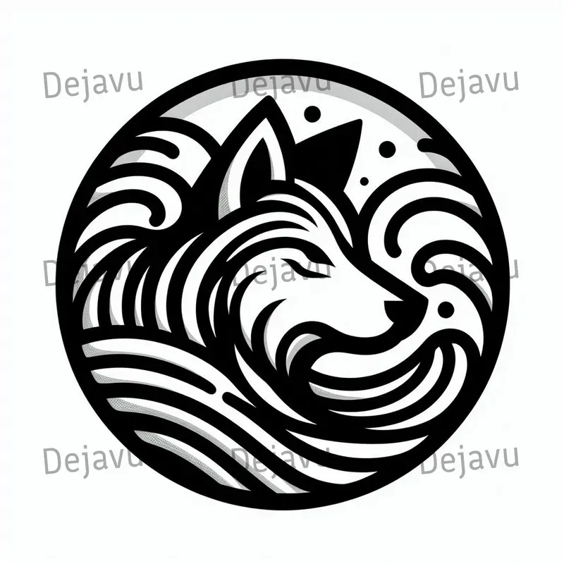 Minimalist Circular Animals Logos