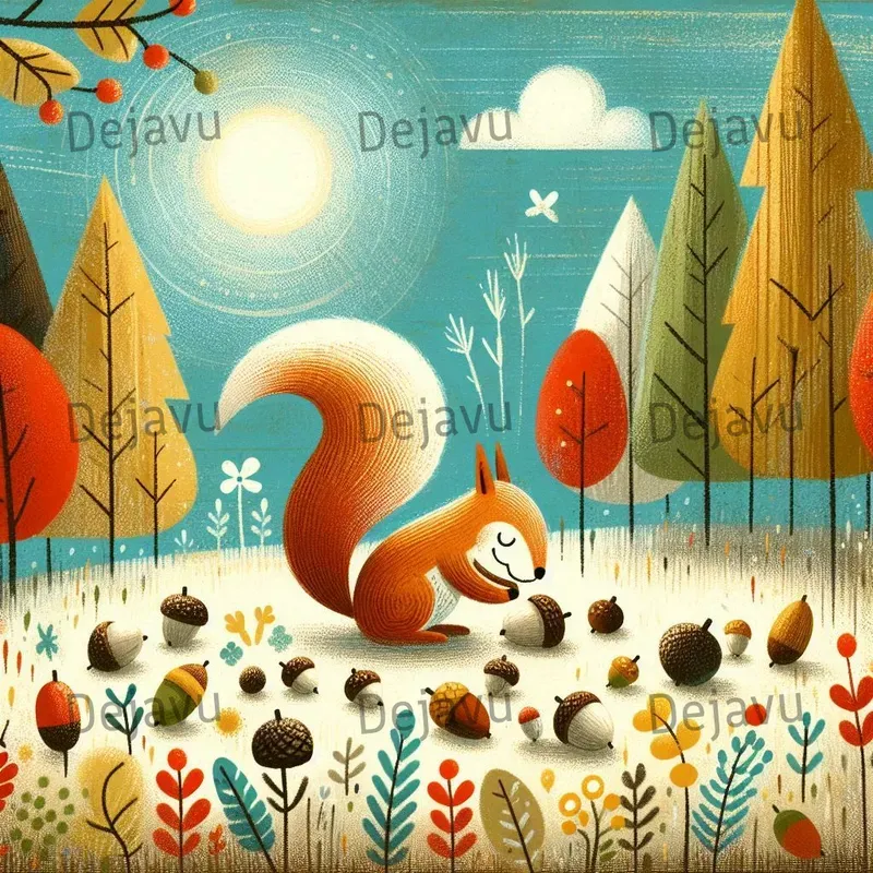 Whimsical Folk Art Illustrations