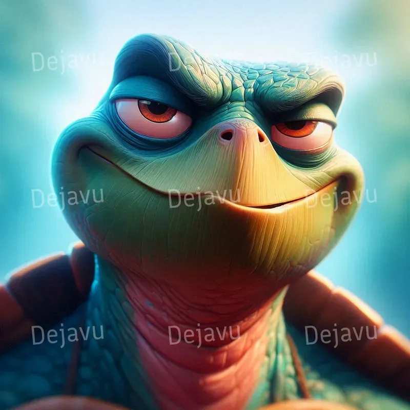 Whimsical Painting Cartoon Animals