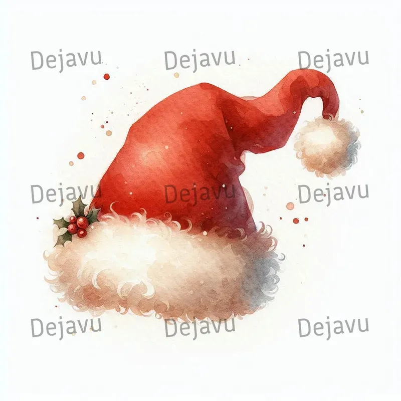 Watercolor Christmas Illustrations