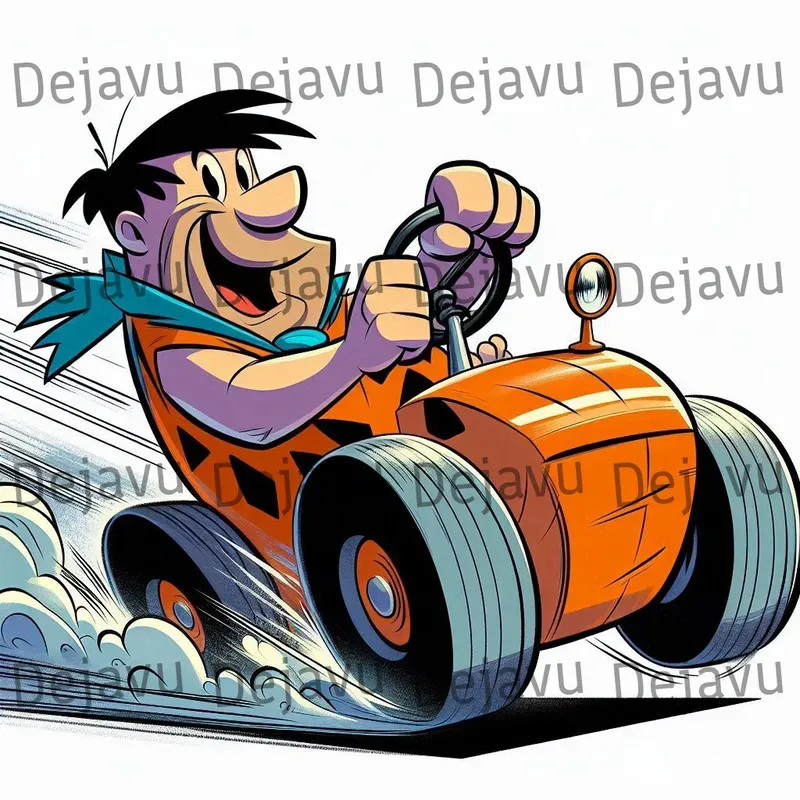 Nostalgic Retro Cartoon Art Style