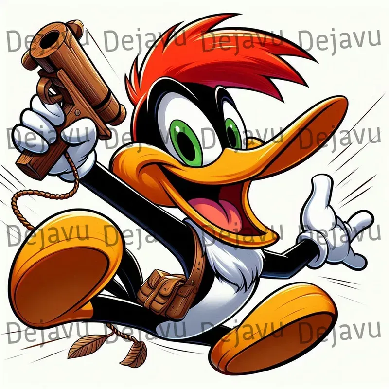 Nostalgic Retro Cartoon Art Style