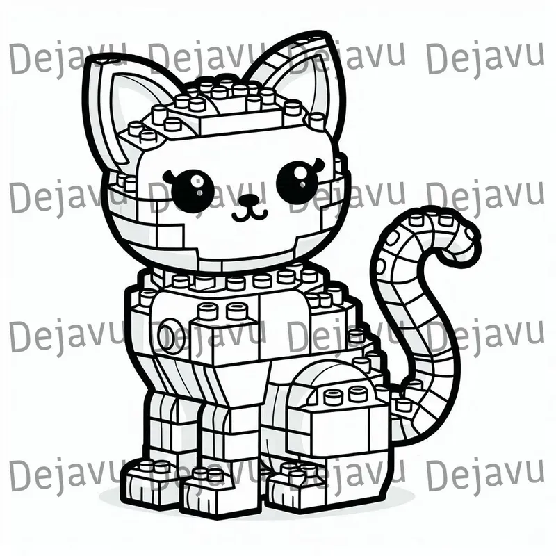 Coloring Pages Of Lego Animals