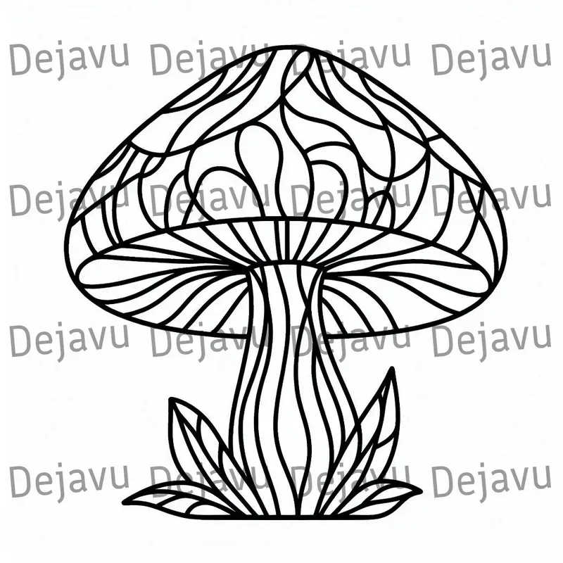 Mosaic Art Coloring Book Pages