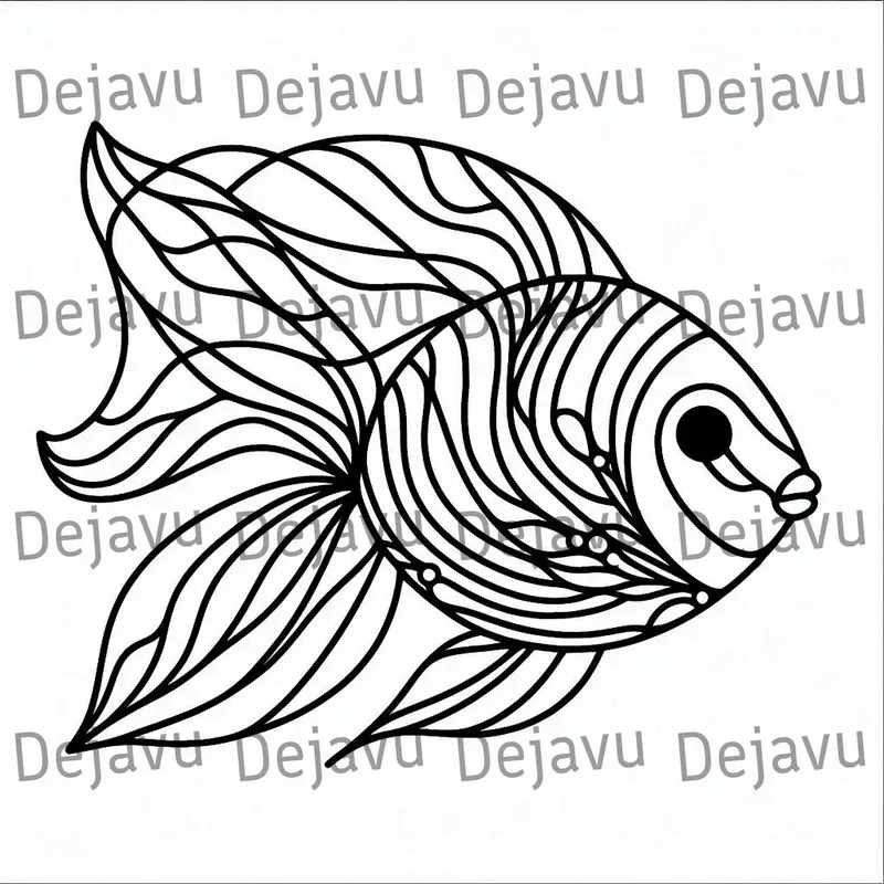 Mosaic Art Coloring Book Pages