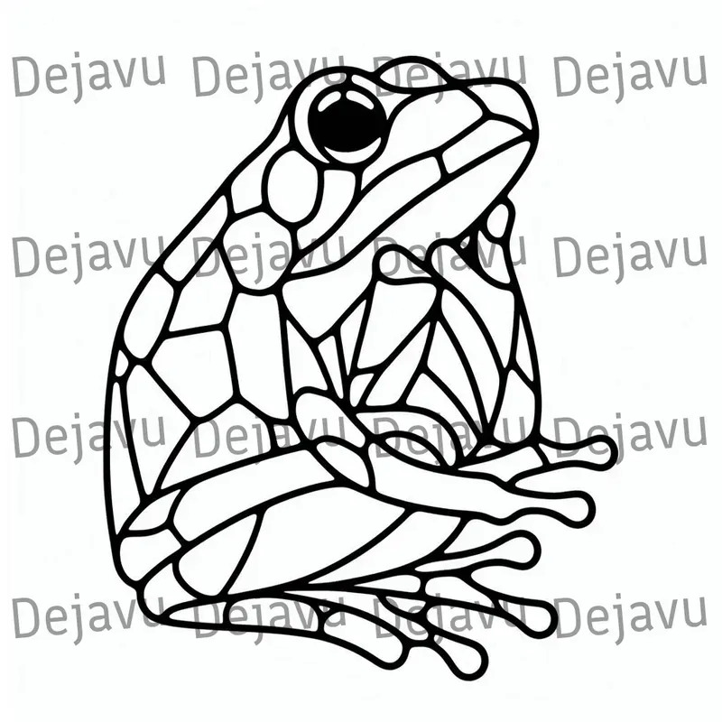 Mosaic Art Coloring Book Pages