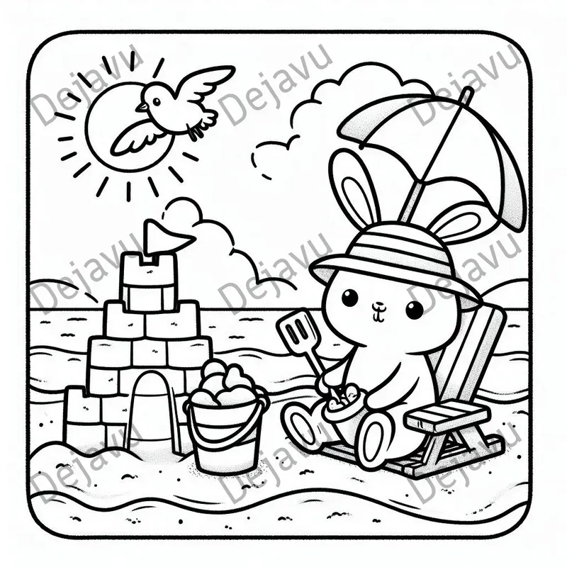 Comfy Days Coloring Book Pages