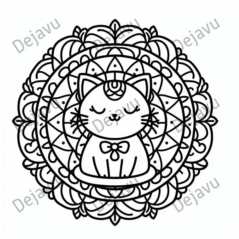 Toddlers Mandalas Coloring Pages