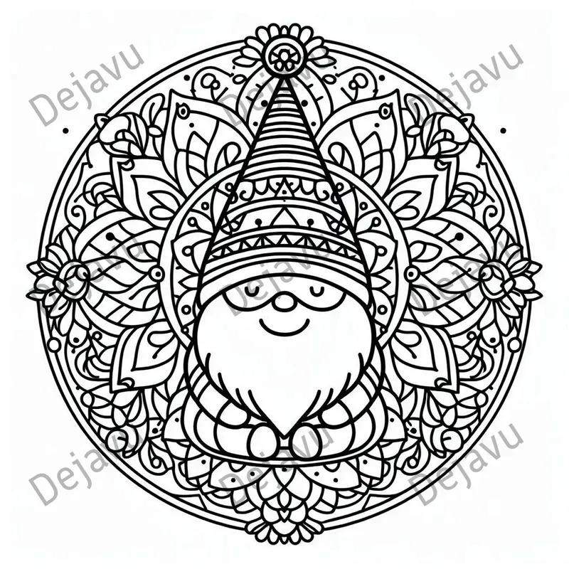 Toddlers Mandalas Coloring Pages