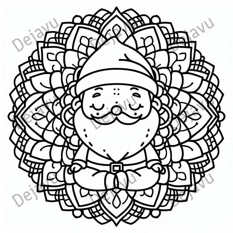 Toddlers Mandalas Coloring Pages