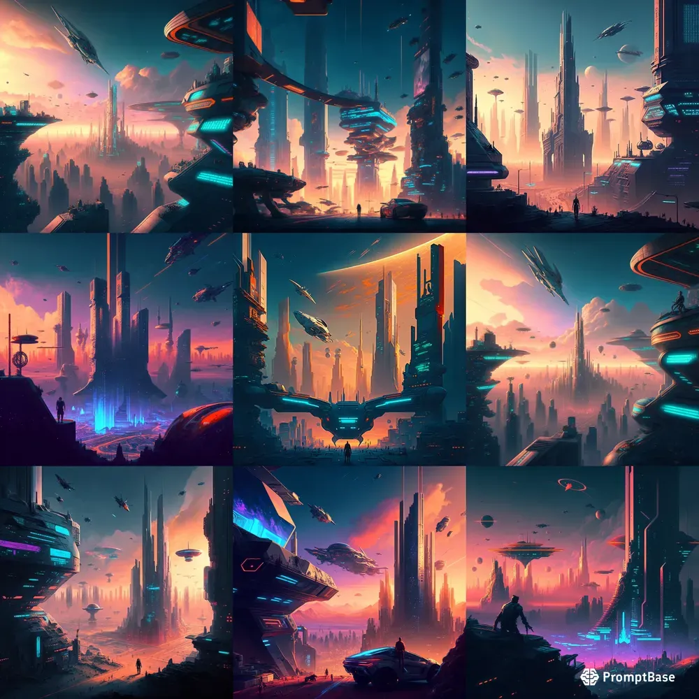 Futuristic Metropolises