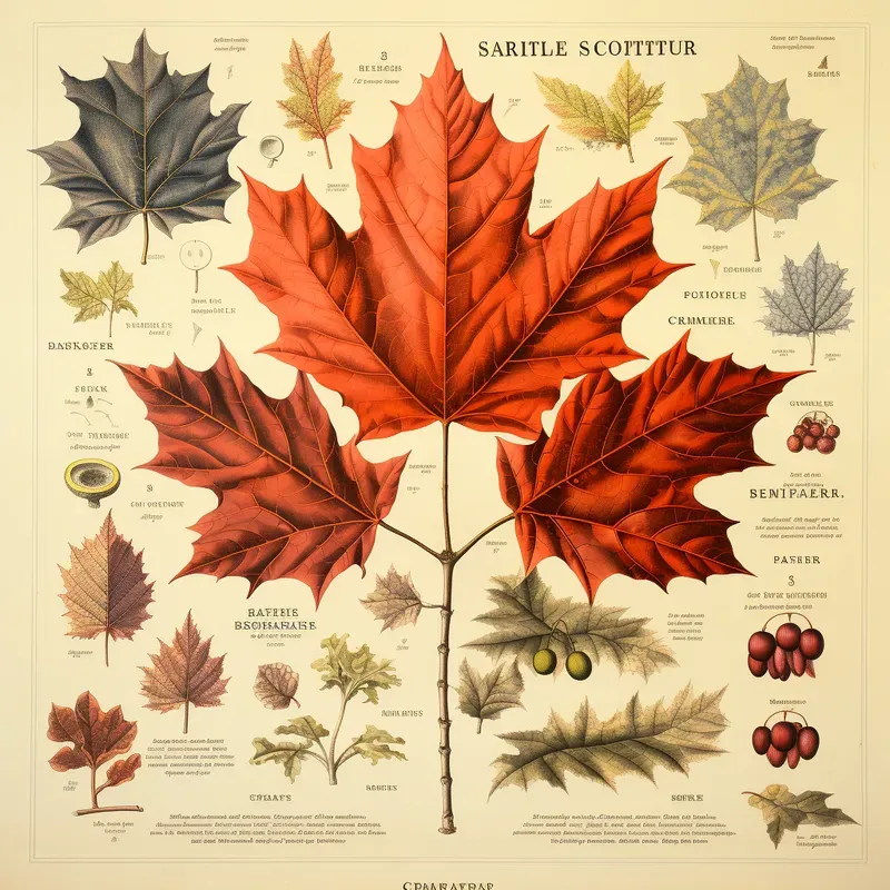 Scientific Illustrations Of Plant Flowers