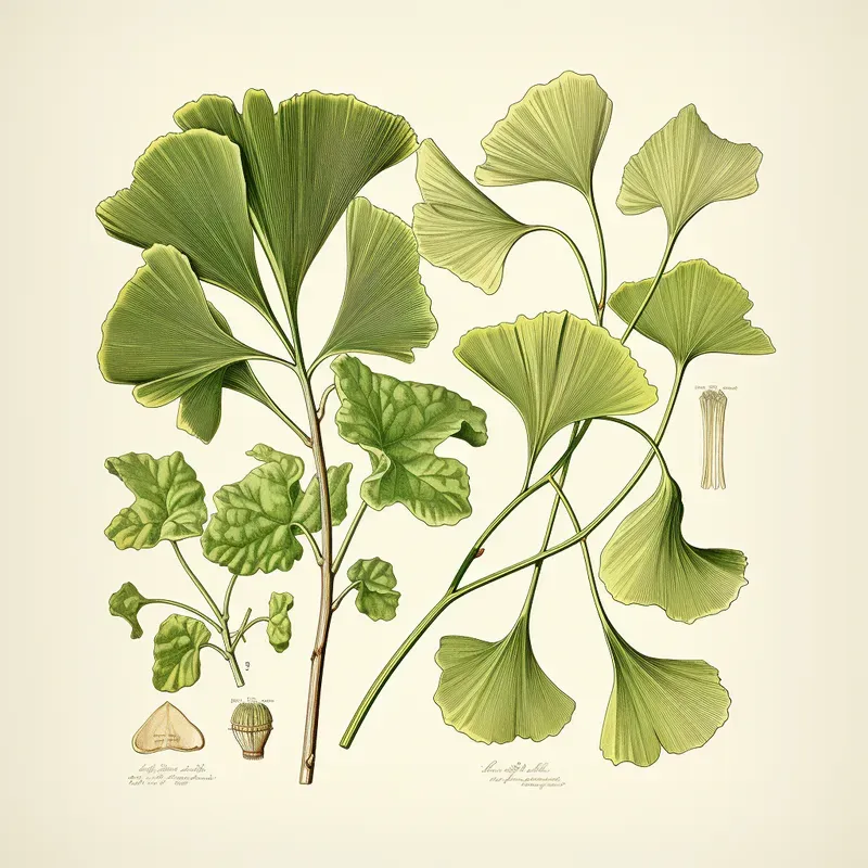 Scientific Illustrations Of Plant Flowers