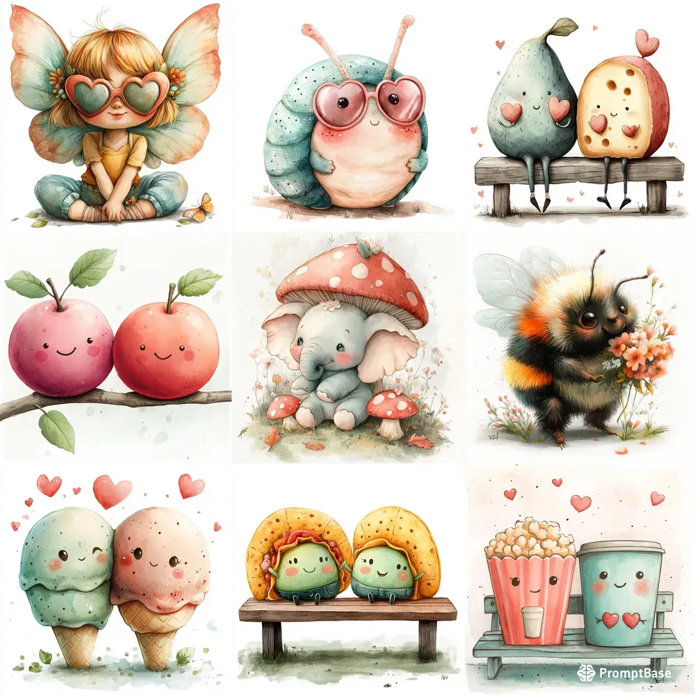Cute Chubby Cliparts