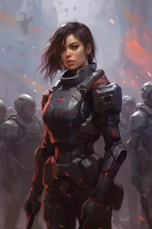 Sci-fi Concept Art Characters