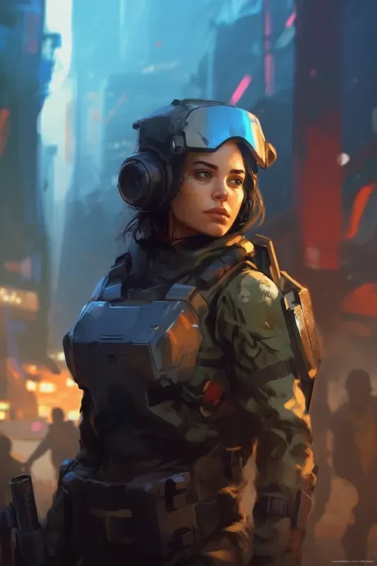 Sci-fi Concept Art Characters