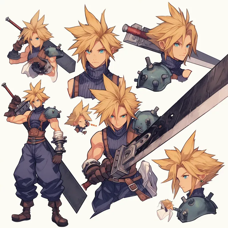 2D Cartoon Character Designs