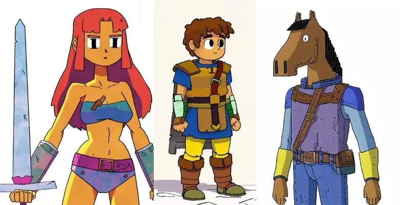 Adult Cartoon Characters generated by undefined